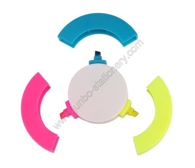 three colors highlighter
