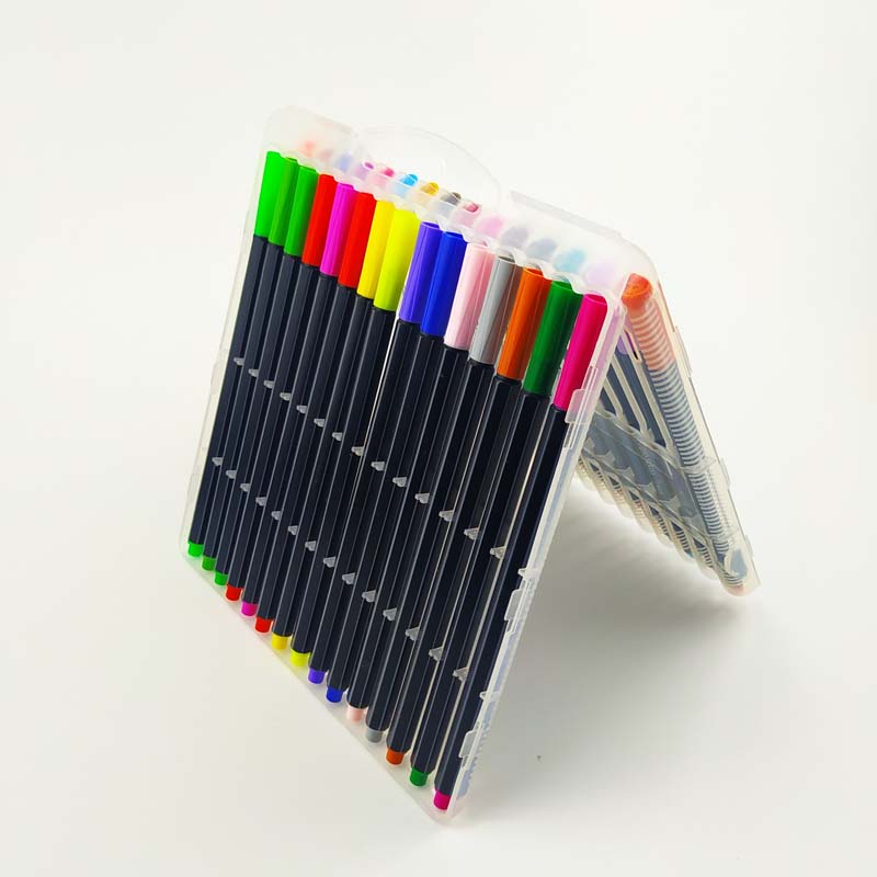 30 color fineliner pen box set