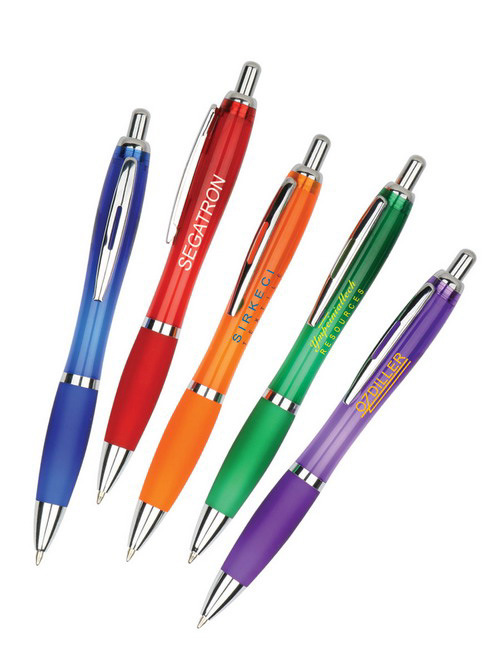 curvy promotional pen